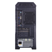 AOC Aoc 917 台式机 黑色(酷睿i5-10400F、GTX 1660 Super 6G、16GB、256GB SSD+1TB HDD、风冷)