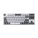  有券的上：NIZ 宁芝 X87 87键 有线静电容键盘 35g 防水款 灰白色 无光　