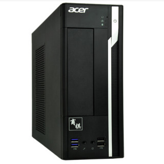 acer 宏碁 商祺 SQX4650 21.5英寸 台式机 黑色(酷睿i5-7400、核芯显卡、4GB、1TB HDD、风冷)