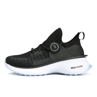 peak 匹克 态极2.0 女子跑鞋 e02618h 黑色/大白 37