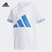 adidas 阿迪达斯 FM9793 小童运动短袖T恤