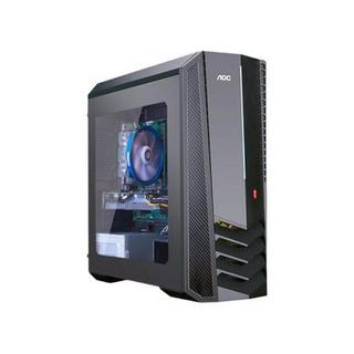 AOC 冠捷 的卢 916 九代酷睿版 家用台式机 黑色 (酷睿i3-9100F、GTX 1650 4G、8GB、256GB SSD、风冷)