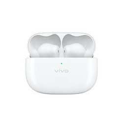 vivo TWS 2 真无线降噪蓝牙耳机 皓月白 智能动态降噪超清音频30h续航88ms低延迟通用小