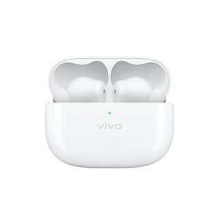 vivo TWS 2 真无线降噪蓝牙耳机 皓月白 智能动态降噪超清音频30h续航88ms低延迟通用小