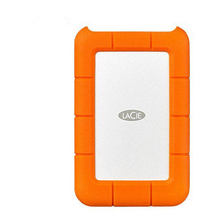 LACIE 莱斯 LaCie 莱斯 Rugged系列 2.5英寸Type-C便携移动硬盘 2TB USB 3.0 橙色