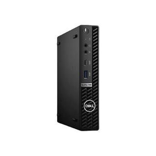 DELL 戴尔 OptiPlex 7080 MFF 精悍版 台式机 黑色(酷睿i5-10500T、核芯显卡、4GB、256GB SSD、风冷)