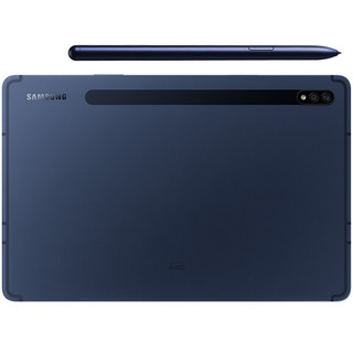 SAMSUNG 三星 Galaxy Tab S7+ 12.4英寸 Android 平板电脑（2880*1752dpi、骁龙865+、8GB、256GB、WiFi版、丹宁蓝、SM-T970）