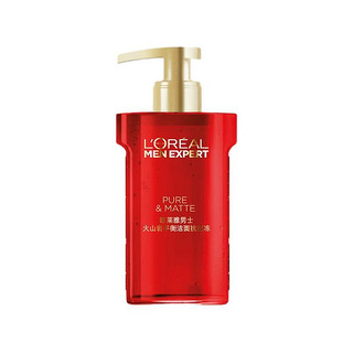 L'OREAL PARIS 巴黎欧莱雅 男士火山岩平衡洁面抗痘冻 新年限量版 160ml