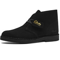 Clarks 其乐 男士中筒工装靴 261554957 黑色 41