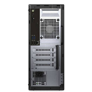 DELL 戴尔 OptiPlex 7090 MT 十代酷睿版 商务台式机 黑色 (酷睿i9-10900、RX640 4G、32GB、256GB SSD+2TB HDD、风冷)