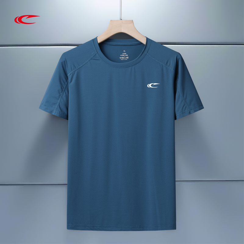 110731 男士运动速干冰丝t恤