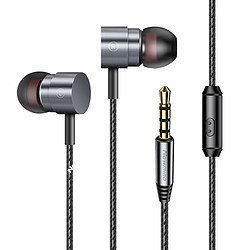 Newsmy 纽曼 XL06 手机耳机入耳式 立体声有线3.5mm接口XL06锖色 两条装