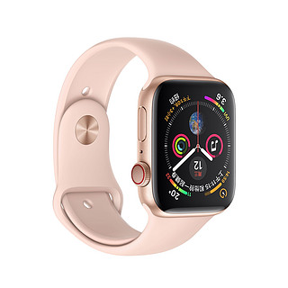 Apple 苹果 Watch Series 5 智能手表 44mm GPS+蜂窝网络版 金色铝金属表壳 粉砂色运动型表带（血压、GPS、血氧、ECG）