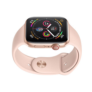 Apple 苹果 Watch Series 5 智能手表 44mm GPS+蜂窝网络版 金色铝金属表壳 粉砂色运动型表带（血压、GPS、血氧、ECG）