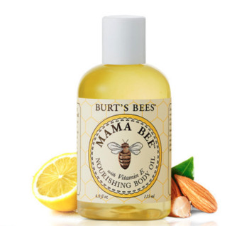 BURT'S BEES 小蜜蜂 孕妇护理套装 深层滋润精华油115ml+天然紧致润肤膏185g