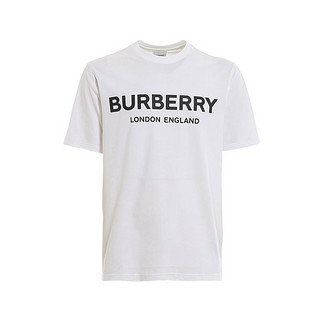 黑卡会员：BURBERRY 博柏利 8026016 男士徽标logoT恤