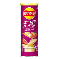 Lay's 乐事 无限 鲜浓番茄味薯片104g罐