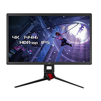 ROG 玩家国度 XG27UQR 27英寸 IPS G-sync 显示器（3840×2160、144Hz、90％DCI-P3、HDR400）