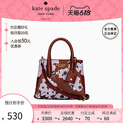 Kate Spade 凯特丝蓓 kate spade ks outlet  eva 印花迷你拼色单肩手提包