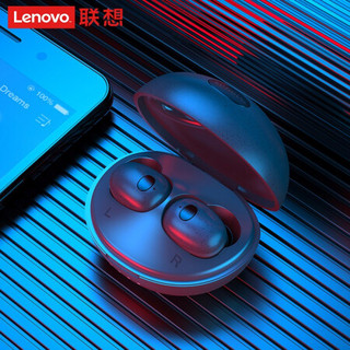 ThinkPad 思考本 联想（Lenovo）T2S真无线蓝牙耳机 迷你隐形TWS降噪运动跑步耳机 苹果华为小米手机通用 曜石黑