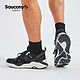 saucony 索康尼 Saucony索康尼 2021新品GRAM 9000男子经典复古休闲鞋 时尚潮流老爹鞋 黑白-3 42