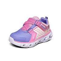 SKECHERS 斯凯奇 女小童闪灯学步鞋