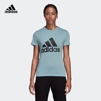 阿迪达斯 adidasDY7734 女款运动短袖T恤