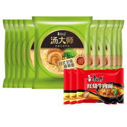 康师傅 汤大师 日式叉烧豚骨泡面 12杯