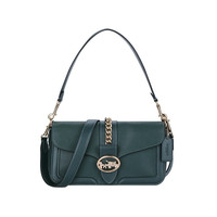 COACH 蔻驰 女士皮质手提包 C1531 IMRZG 绿色 中号