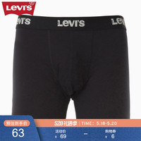 Levi's李维斯男士黑色针织短裤内裤37524-0059