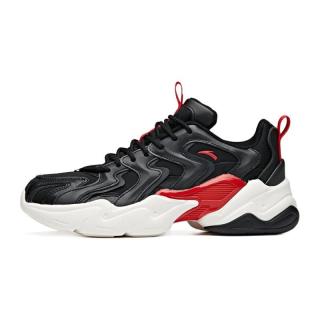 anta安踏满贯男子休闲运动鞋1120188822黑碳灰象牙白39