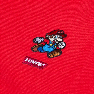 Levi's 李维斯 X SUPER MARIO 女士连帽卫衣 35946-0168 红色 S