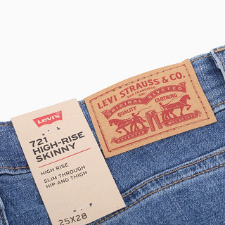 Levi's 李维斯 700系列 721 女士牛仔长裤 18882-0398