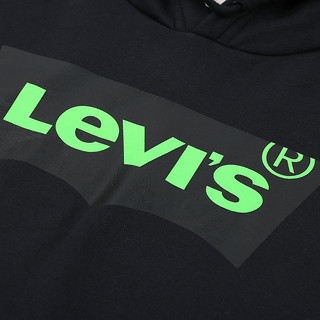 Levi's 李维斯 男士连帽卫衣 38797-0014 黑色 L