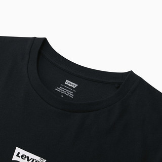 Levi's 李维斯 女士圆领短袖T恤 17369-1244 黑色 S