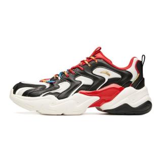 anta 安踏 满贯 男子休闲运动鞋 112018882-7 白/黑/大学红 40.