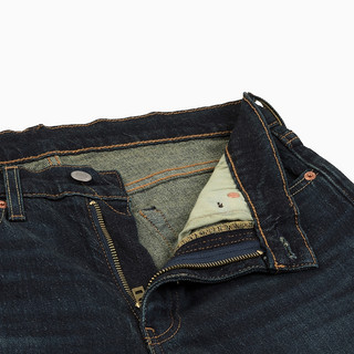 Levi's 李维斯 经典五袋款系列 514 男士牛仔长裤 00514-1240 深牛仔色 36/34