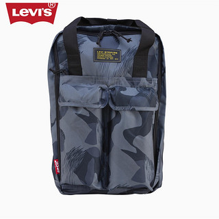 Levi's李维斯男士迷彩休闲大容量多功能双肩包38004-0246