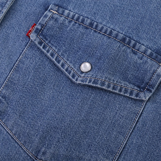 Levi's 李维斯 女士牛仔连衣裙 85793-0000 牛仔蓝 L