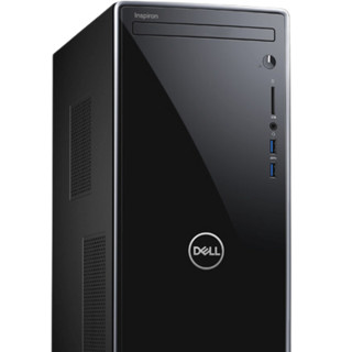 DELL 戴尔 灵越 3670 台式机 黑色 (酷睿i3-8100、核芯显卡、4GB、1TB HDD、风冷)