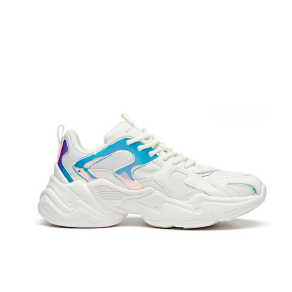 anta 安踏 满贯 女子休闲运动鞋 122018882-1 白/镭射 36