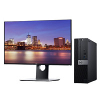 DELL 戴尔 OptiPlex 5070 SFF 九代酷睿版 21.5英寸 商务台式机 黑色 (酷睿i5-9500、核芯显卡、8GB、1TB HDD、风冷)