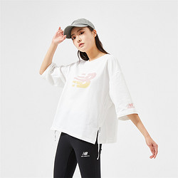 new balance New Balance NB官方正品新款夏季圆领半短袖圆领T恤女款AWT11382