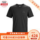 ARC'TERYX 始祖鸟 ARCTERYX始祖鸟运动户外男款休闲棉质短袖T恤Emblem SS T-Shirt 经典款 黑色II M