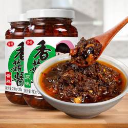 仲景香菇酱原味香辣230g2件送海底捞底料