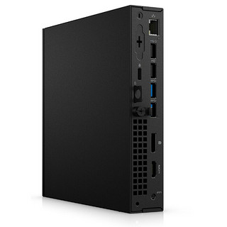 DELL 戴尔 OptiPlex 3070 MFF 九代酷睿版 商用台式机 黑色 (酷睿i5-9500、核芯显卡、4GB、128GB SSD、风冷)