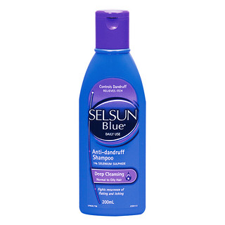 Selsun blue 洗发水套装 (滋养修护200ml+深层洁净200ml)