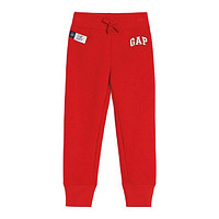 Gap 盖璞 626709 儿童束脚长裤 红色 90cm