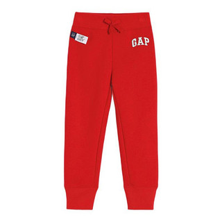Gap 盖璞 626709 儿童束脚长裤 红色 85cm