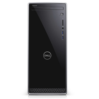 DELL 戴尔 戴尔 3881 23.8英寸 台式机 黑色(酷睿i5-10400F、GTX 1650 Super 4G、8GB、256GB SSD+1TB HDD、风冷)